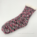 Ladies Anti Slip Sweater Slipper Socks For Winter